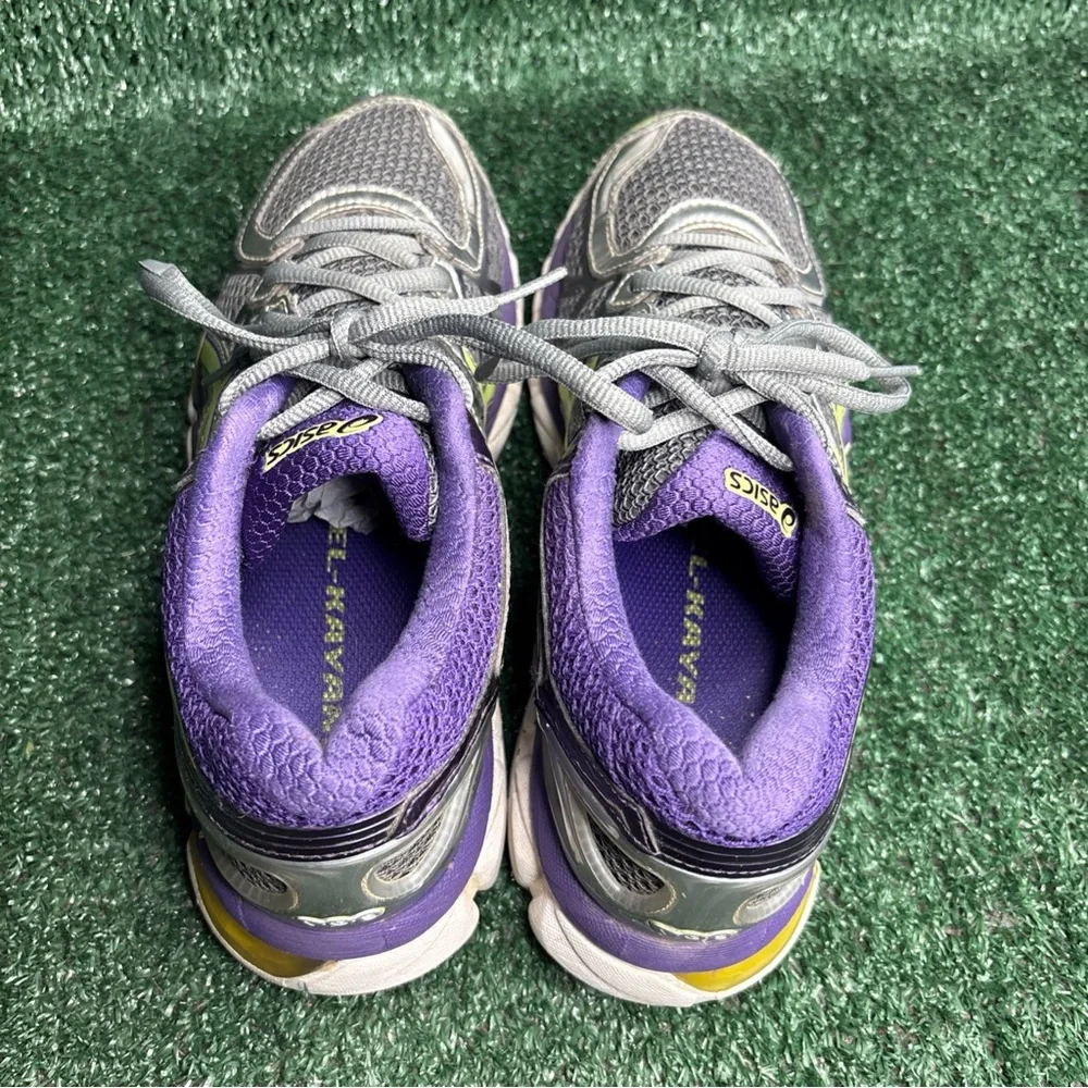 ASICS GEL-Kayano 21 VTG Shoes Womans Size 7.5 Purple Grape Road Running Sneakers - Picture 5 of 12